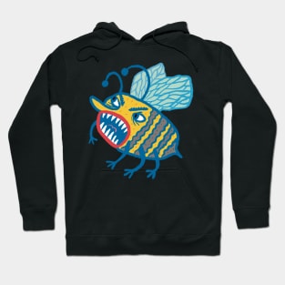 Bee Angry Buzzing - A Playful Design for Bee Lovers Hoodie